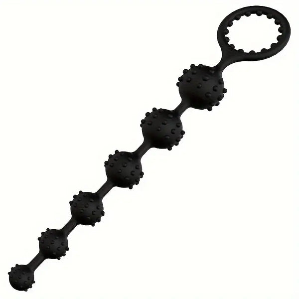 Silicone Gravity Control Anal Bead Toy For Men Adult Toy Accessory