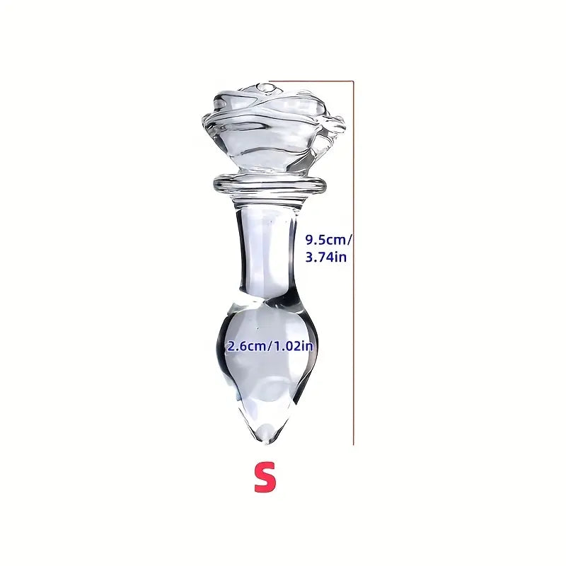 Premium Glass Anal Plug For Couples Adult Sex Toy For Men Women Sex