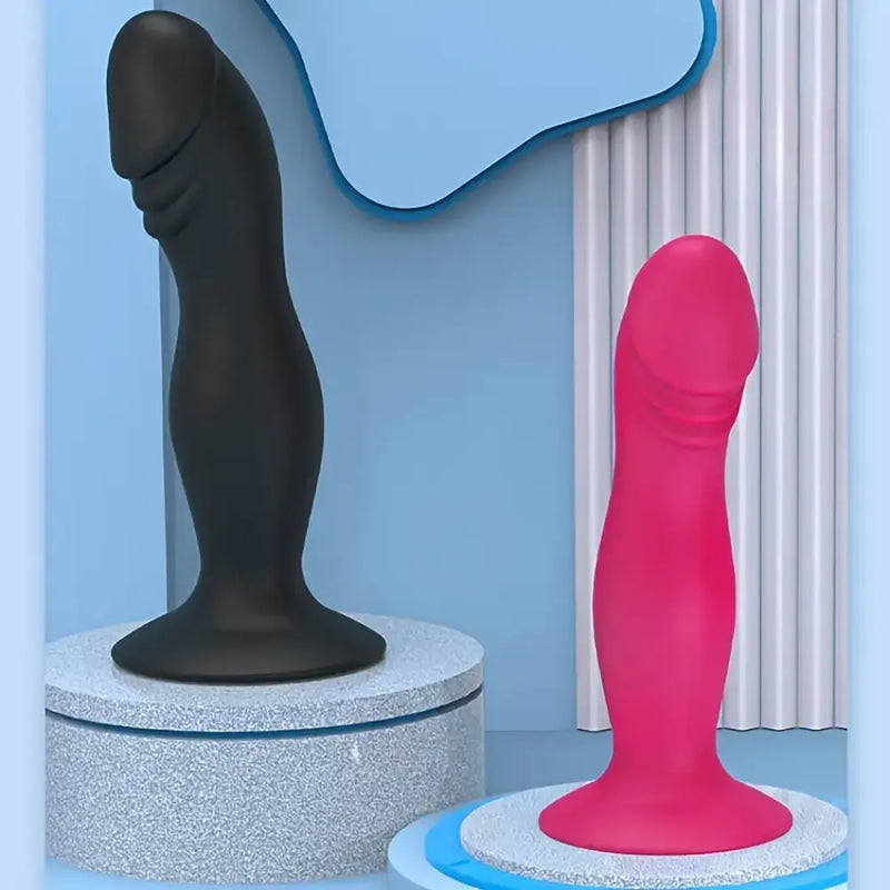 Suction Cup Anal Plug Dildo Anus Vagina Simulation Adult Sex Toy