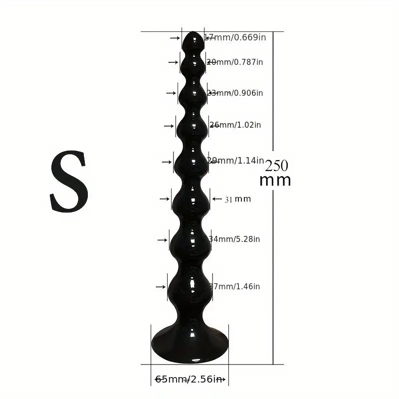 Extra-long Bead (9.84inch/14.17inch) Anal Plug Tail Anal Dilator Sex T Extra-long Bead (9.84inch/14.17inch) Anal Plug Tail Anal Dilator Sex T