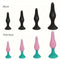 4pcs Unisex Silicone Anal Training Set Soft Anal Sex Trainer Butt Plug