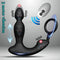 Thrusting 3 Motors Remote Control Telescopic With 10 Modes Anal Plug
