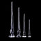 Crystal Butt Plug With Four Sizes PE Material With Engraved Scale Design