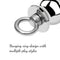 Metal Detachable Sling Ring Handheld Anal Plug Anal Sex Toy
