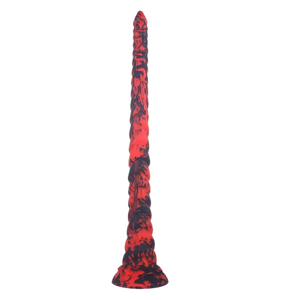 Realistic Long Anal Plug Silicone Snake-Shaped G-Spot Stimulator