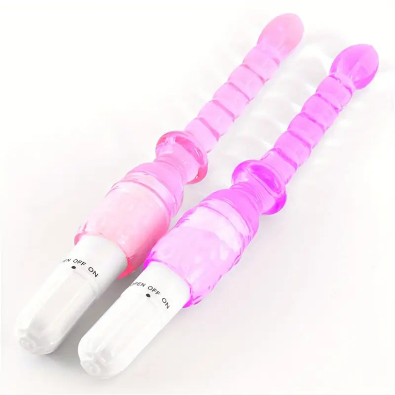 Vibrating G-spot Stimulator Male Prostate Massager Flexible Anal Dildo