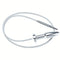 2 Sizes Inner Enema Syringe Long Short Stainless Steel Enema Butt Plug