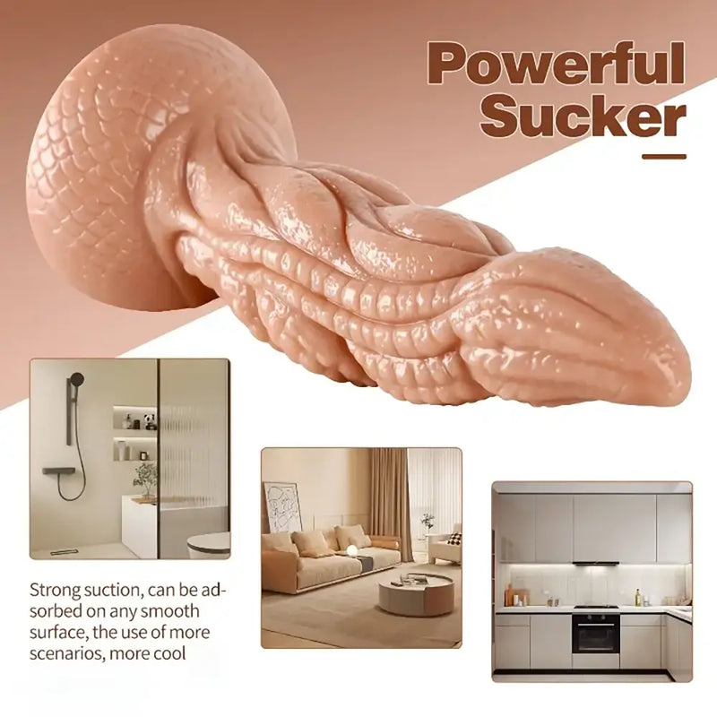 Tentacle Octopus Anal Plug Strong Suction Cup For Prostate Stimulation