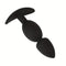 Unisex Anal Plug Set 3 Water Drop Anchor Shaped Silicone Flirting Adult Toy