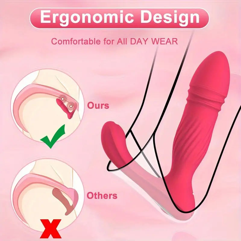 Wearable Panty Erotic Toy Remote Dildo Vibrator 10 Press-in Vibrator