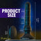 10 Vibrating 4 Wave Modes Butt Plug Vagina Massager G Spot Stimulator