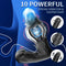 Inflatable Anal Vibrator With 3 Expanding 10 Vibratin Heating Butt Plug Sex Toy