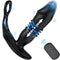 3 Thrusting Speeds 12 Vibration Modes Anal Butt Plug Dildo Massager