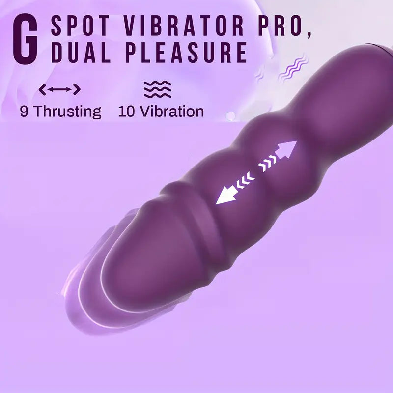 G Spot Vibrator For Woman Thrusting Dildo Vibrator 10 Vibrating 9 Thrusting