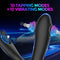 Wiggle Prostate Massager Silica Gel Anal Vibrator Dual Vibrating Butt Plug