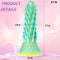 7.7in Dragon Design Silicone Monster Butt Plug Dildo With Suction Cup Base