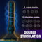 10 Vibrating 4 Wave Modes Butt Plug Vagina Massager G Spot Stimulator