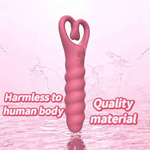 Pink Devil 3-Speed + 7 Vibration Modes Teasing Anal Plug Massager