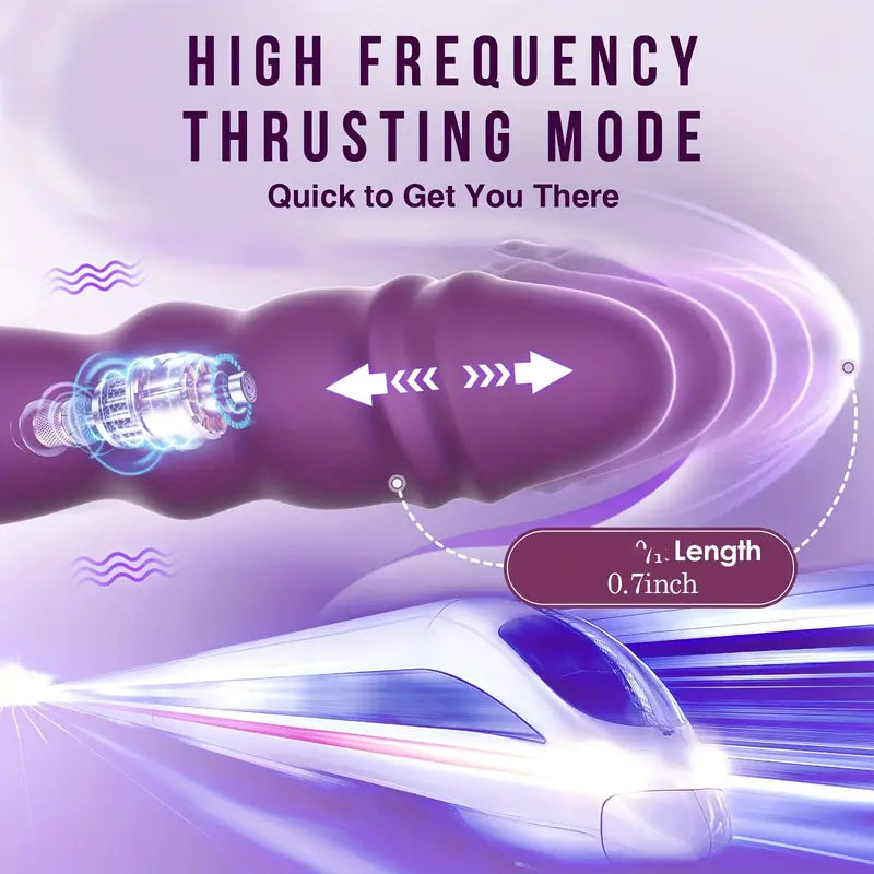 G Spot Vibrator For Woman Thrusting Dildo Vibrator 10 Vibrating 9 Thrusting