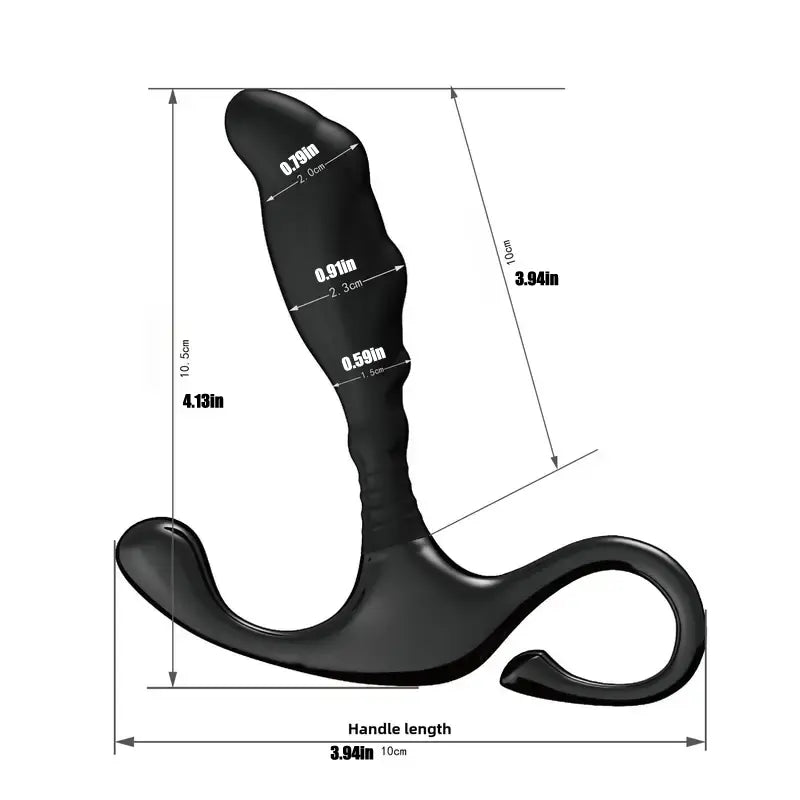 Silicone Anal Plug For Men Couples Ergonomic Design Flexible & Rigid Shaft