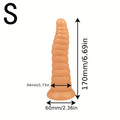 Super Large Anal Plug With Suction Cup PVC Soft Flexible Anal Toy