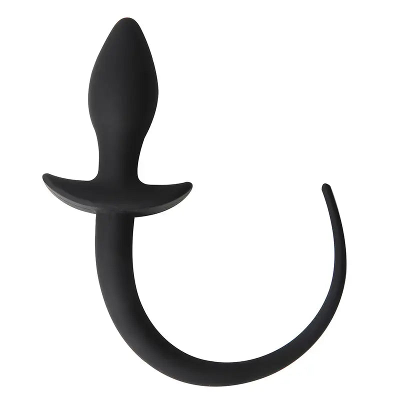 Silicone SM Anal Plug Pig Dog Tail Design Fun Novelty Dress-Up Accessory