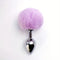 BDSM Rabbit Tail Butt Plug Animals Role-playing Sex Games Animal Tail
