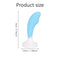 3 Colors Small Smooth Silicone Anal Plug With Gem Base For Beginners