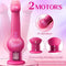 Thrusting 10 Vibrating 10 Bouncing Modes-9.45" Realistic Silicone Dildo