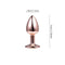Small Size Multiple Colors Round Smooth Heart-Shaped Butt Plug