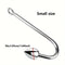 Metal Anal Hook Small Medium Large 3 Balls Head Butt Plug Hook Dilator
