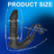 Thrusting Anal Vibrator 5-in-1 Vibrating Anal Plug Dildo Shaped Vibrator
