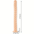 Ultra Long Anal Plug Dildo Vaginal G-spot Anus Dilator Snake Anal Trainer