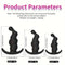 3pcs Unisex Soft Silicone Anchor Shaped Comfy Erogenous Anal Plugs