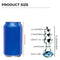 Unisex Metal Butt Plug Anal Sex Toy Blue Gem Bases For Beginners