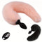 Vibrating Foxtail Anal Butt Plug Remote Control Vibrator Anal Sex Toy
