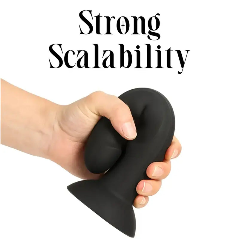 Silicone Anal Plug For Men And Women Soft Non-Slip Raining Plug
