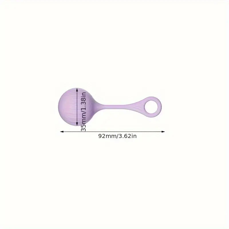 3-Piece Set Vibrating Spherical Toy For Anal Plug Stimulation Suitable Toy
