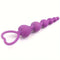 Mini Heart Shaped Anal Plug Vaginal Pull Beads Silicone Soft Butt Plug