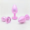Heart-shaped Anal Plug Gem Base Butt Plug Anal Couple Masturbator