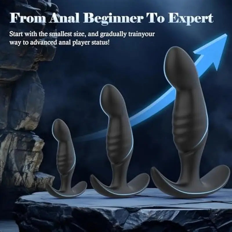 Silicone Butt Plug For Beginners Advanced Users Anal Dildo Training Kit