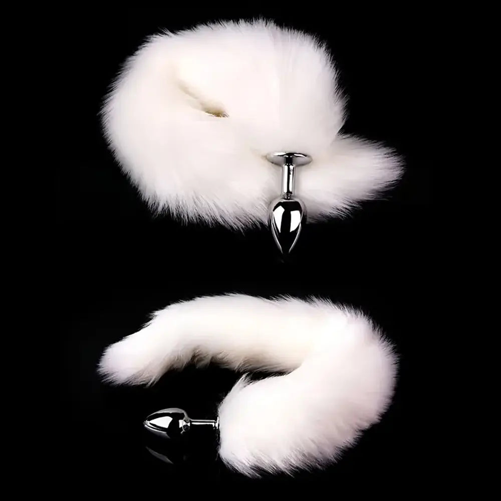 Fox Tail Anal Plug Animals Role-playing Sex Games Man Woman Sex Toy