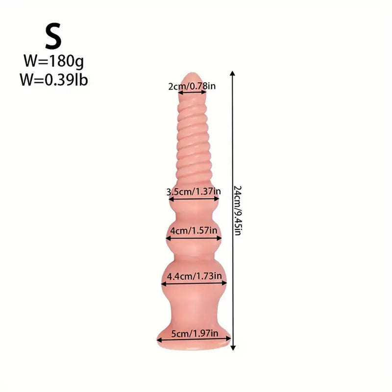 Multi-Specification Tail Pull-String Anal Plug Posterior Pleasure Toy