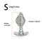 Stainless Steel Anal Plug Ribbed Stopper Design Hollow Metal Butt Plug