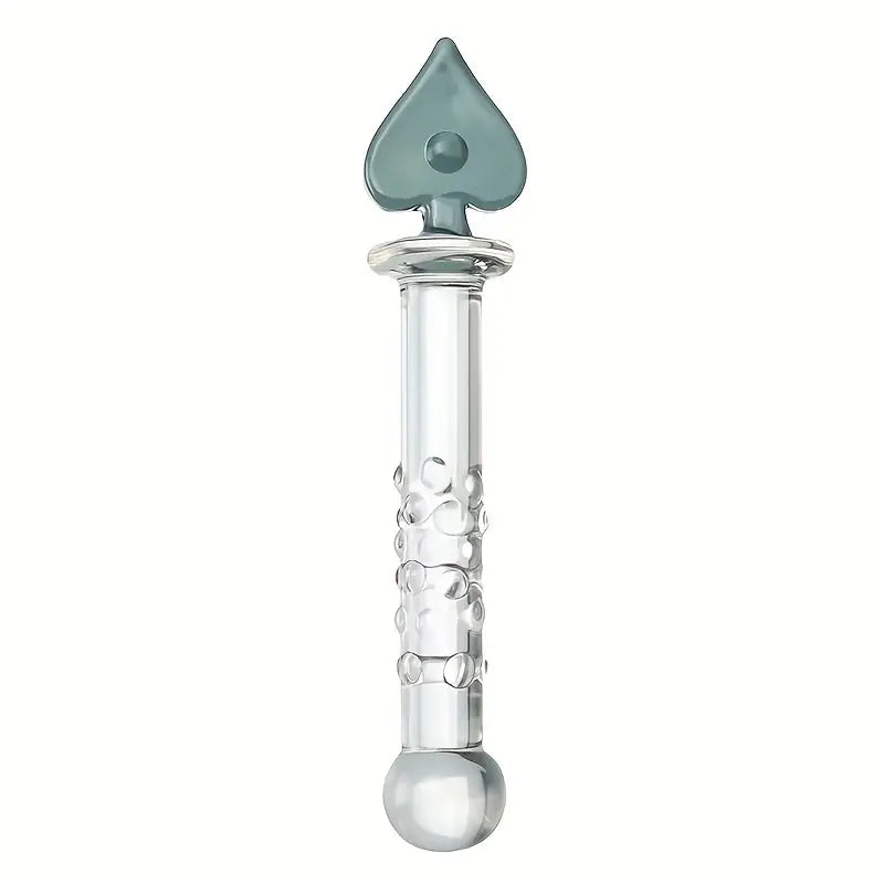 Card Plum Spade Masturbation Butt Plug G Spot Prostate Massager