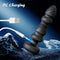Thrusting Vibrating Prostate Massager Anal Dildo Vibrator 10 Modes