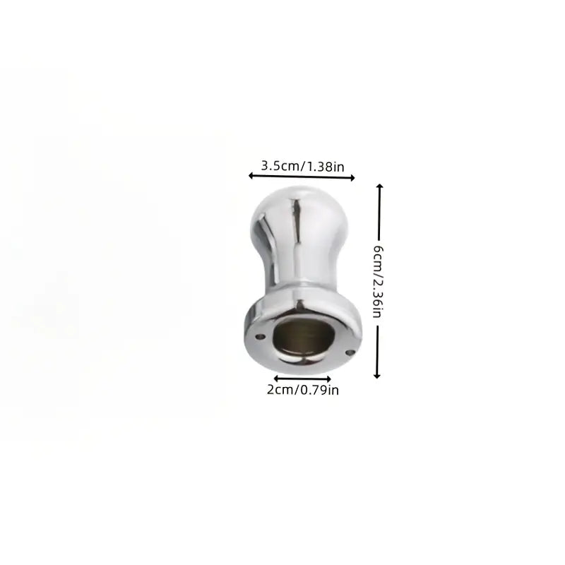 Metal Hollow Unique Polishing Metal Watchable Butt Plug For Anal Sex Love