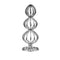 Women Men Anal Plug Hollow Metal Gourd Shaped Butt Plug Stopper Toy