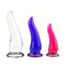 Clear TPR Anal Plug Trainer With Strong Suction Cup Body-Safe Erotic Toy