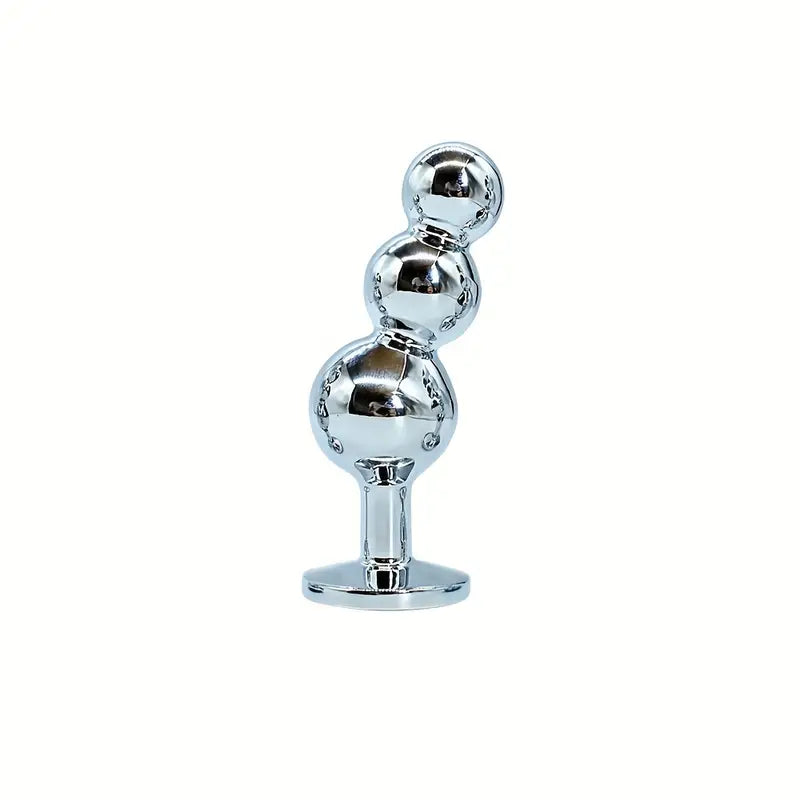 Three Connected Anal Beads For Anal Stimulation Anal Plug With Beads